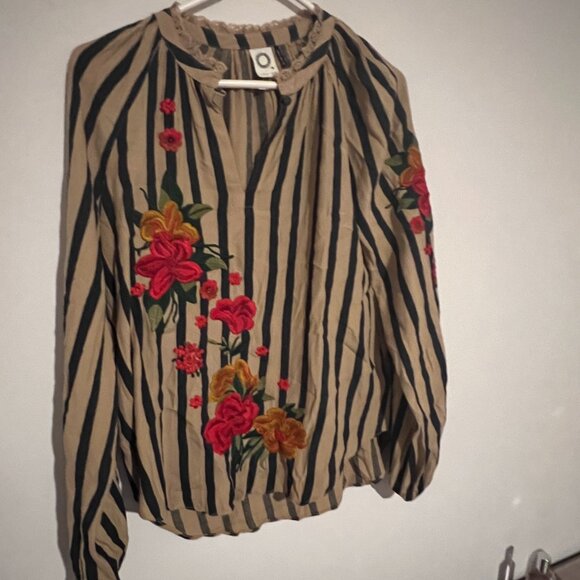 ANTHROPOLOGIE AKEMI KIN MANUELA EMBROIDERED BLOUSE XS - Picture 6 of 10